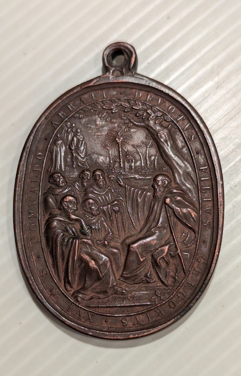 Large Medal, Saint Gregory The Great-1831-bronze-photo-2