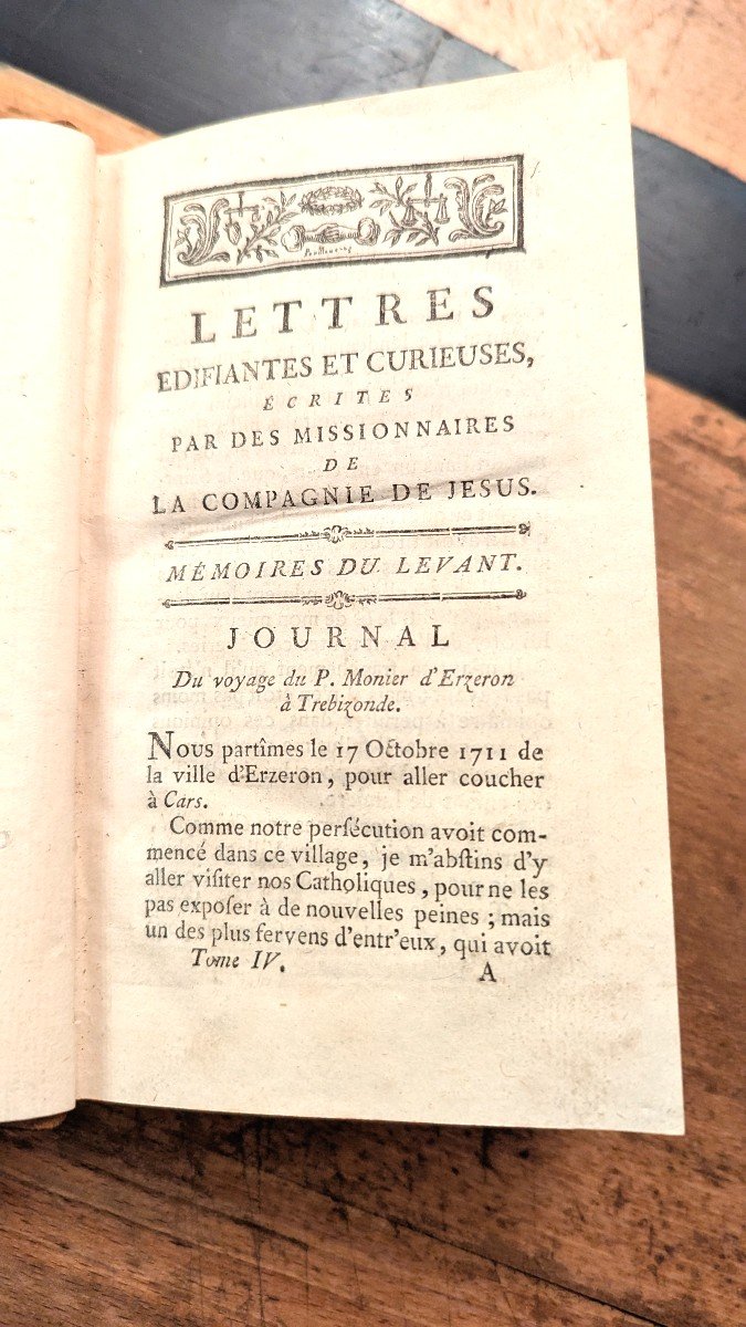 Livre 1680-Lettres Missions Étrangères-Levant-Gravures-photo-3