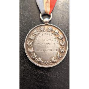 Rare And Curious 19th Century Medal-prison-begging-laundry Room