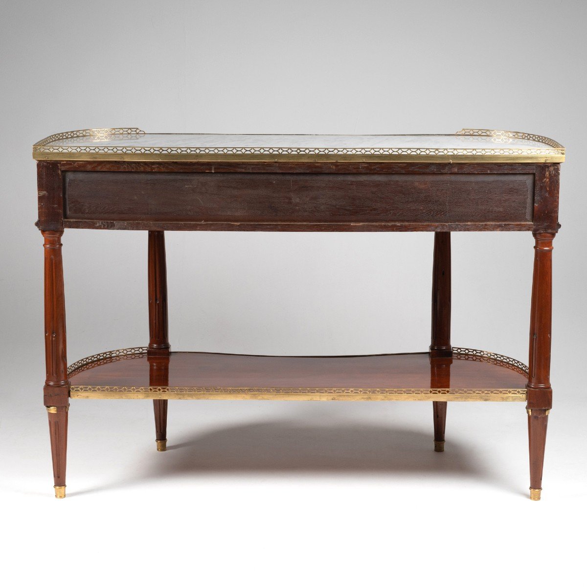 Mahogany Dessert Console Louis XVI Period-photo-3