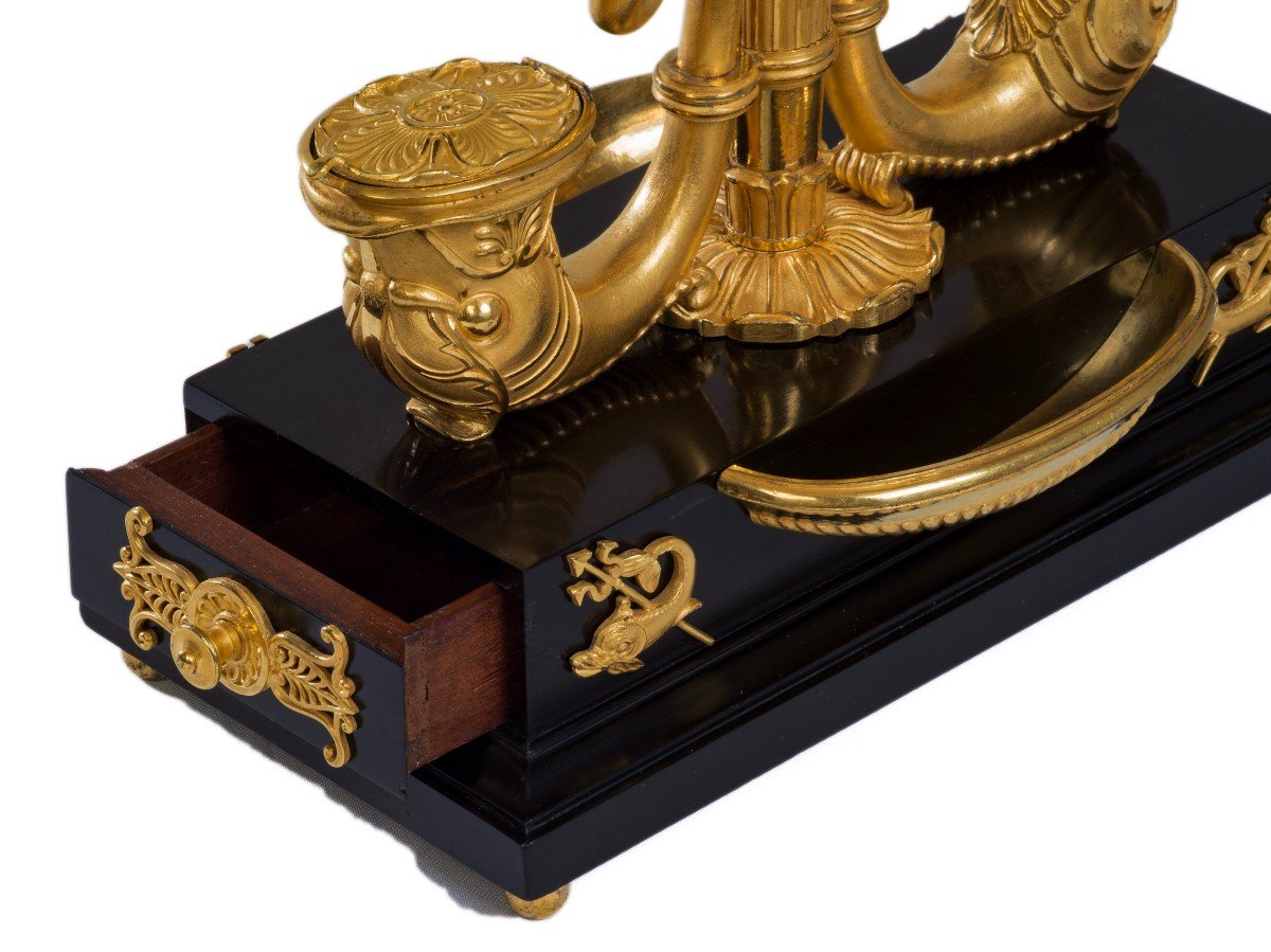 Double-sided Empire Era Inkwell-photo-4