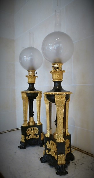 Paire De Lampes Carcel -photo-5