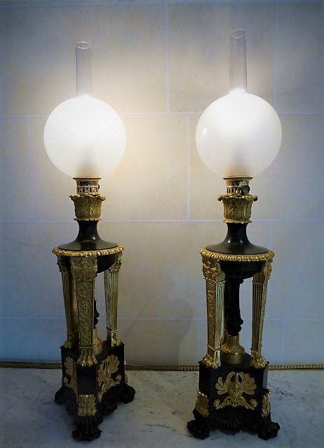 Paire De Lampes Carcel -photo-6