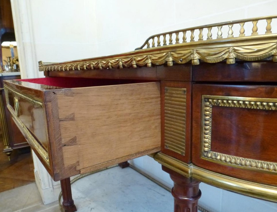 Console Mahogany Louis XVI-photo-4