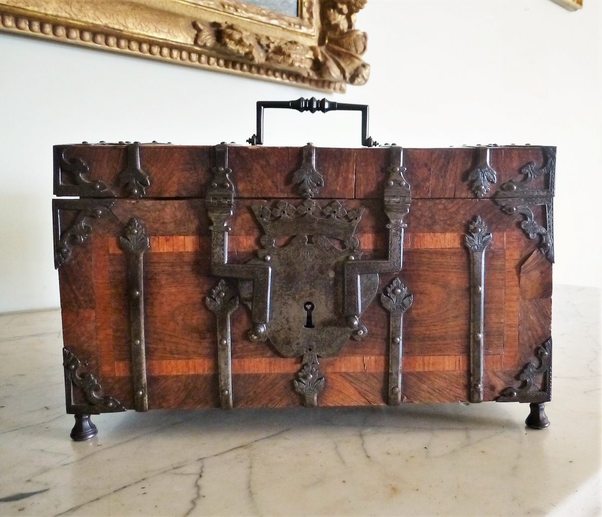 Regency Period Rosewood Veneer Box-photo-2