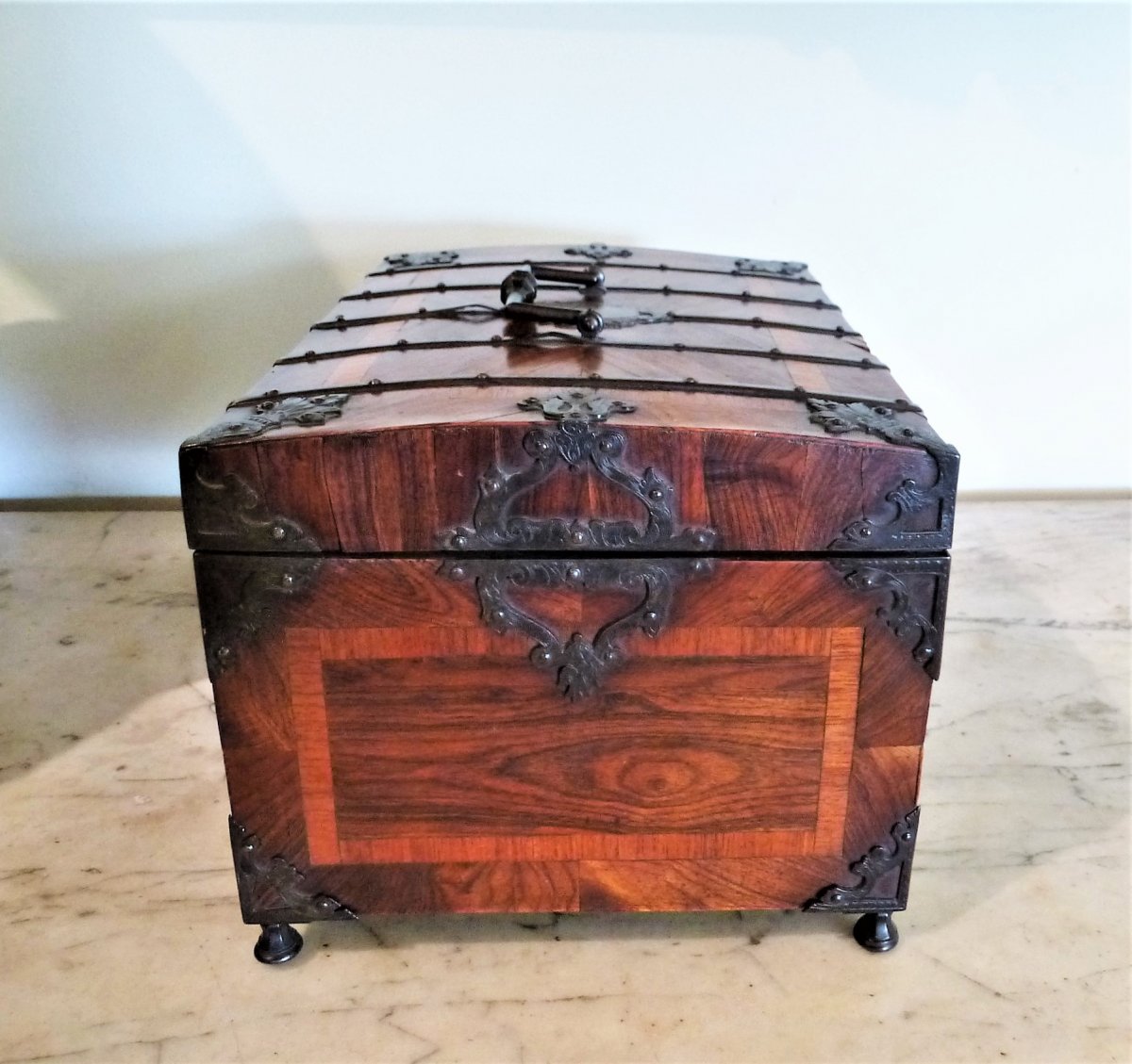 Regency Period Rosewood Veneer Box-photo-3