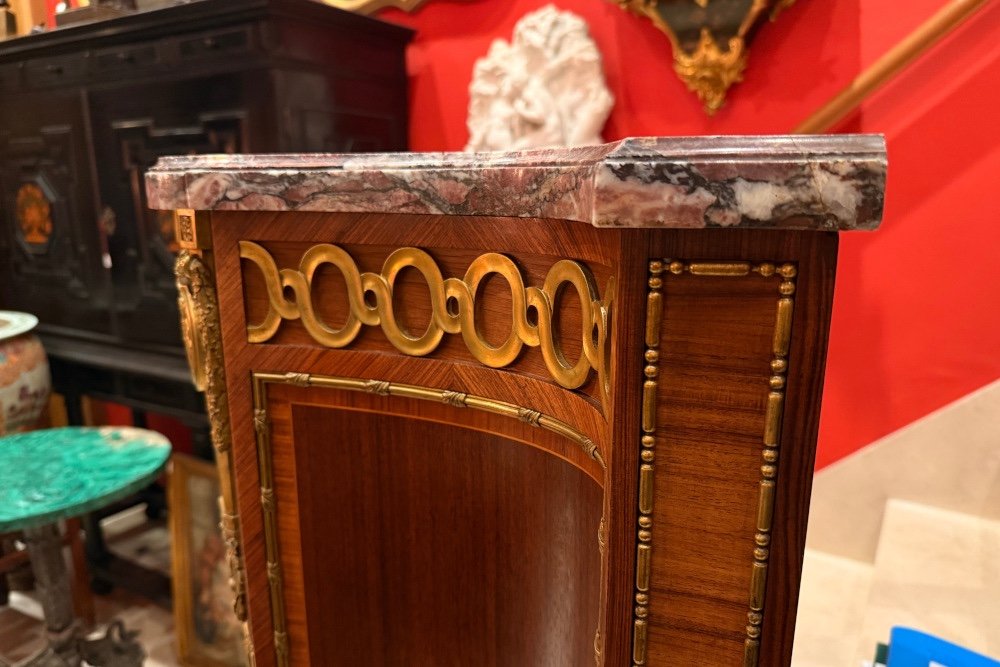 Sormani Mahogany And Marble Wardrobe-photo-4