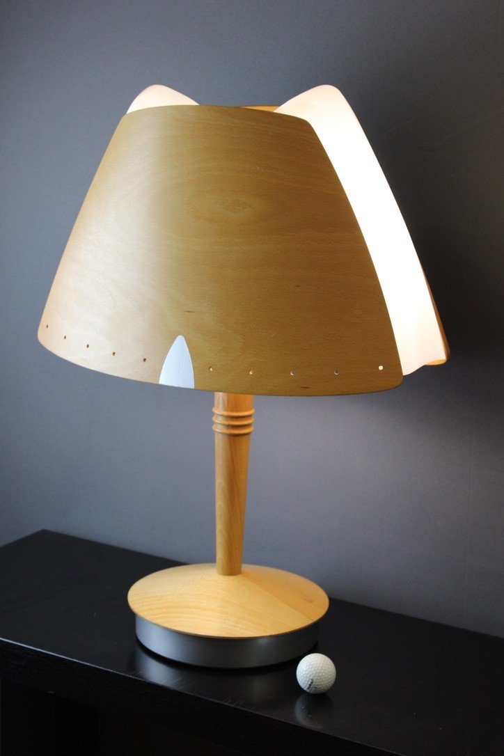 Scandinavian Style Desk Lamp By The Lucid Company Circa 1990-photo-5