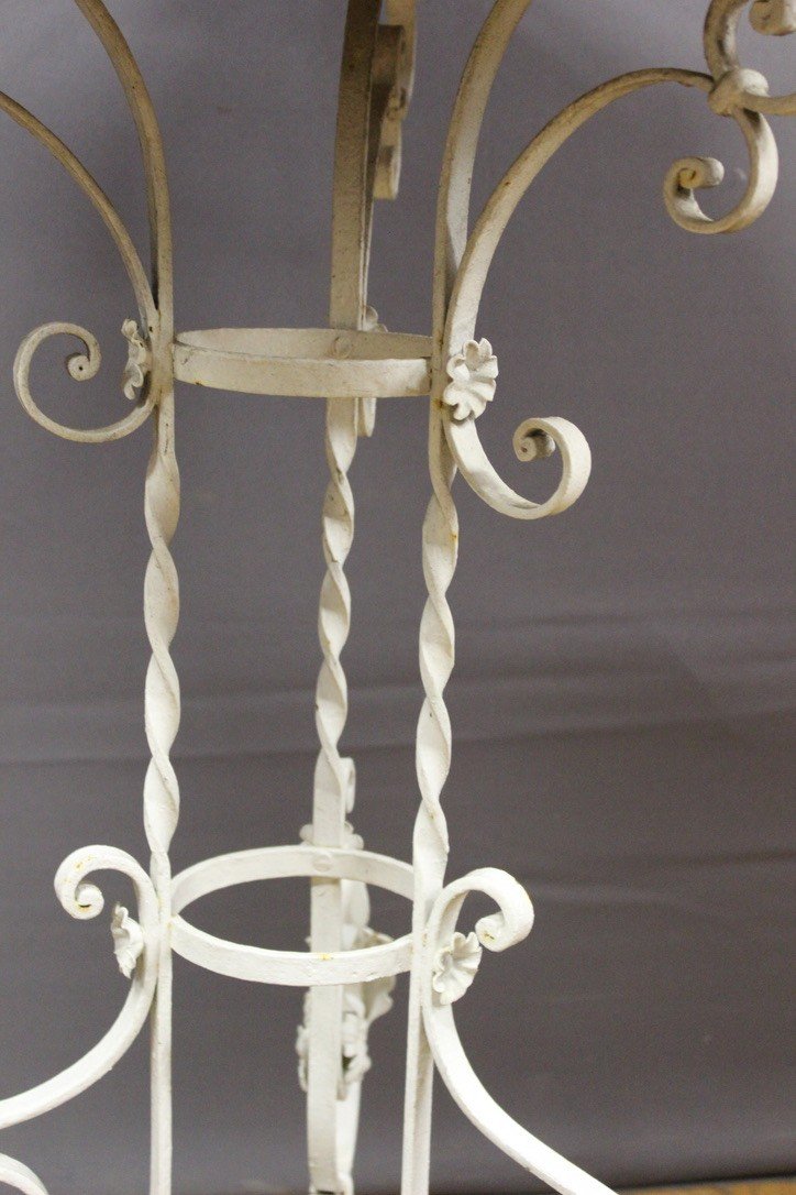 Napoleon III Wrought Iron Planter-photo-3