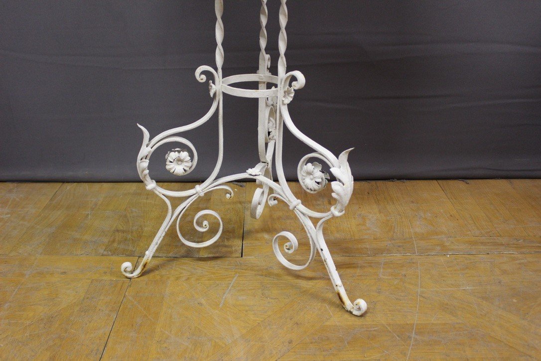 Napoleon III Wrought Iron Planter-photo-4