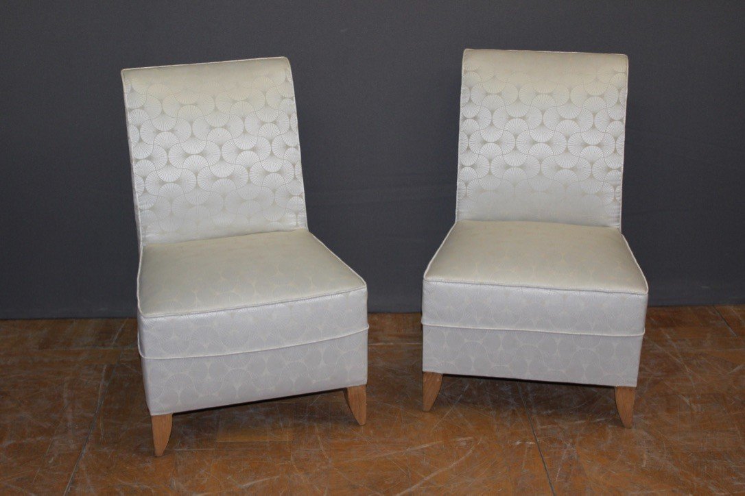 Pair Of Art Deco Fireside Chairs Circa 1940-photo-1