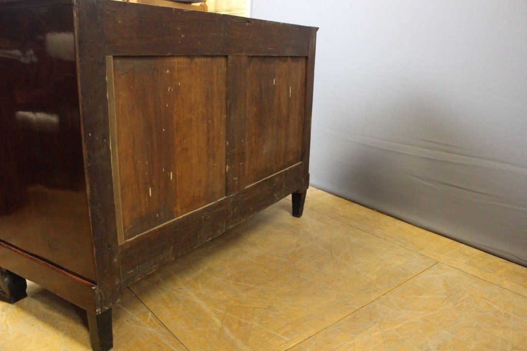 Empire Commode Return From Egypt In Mahogany Early 19th Century-photo-1