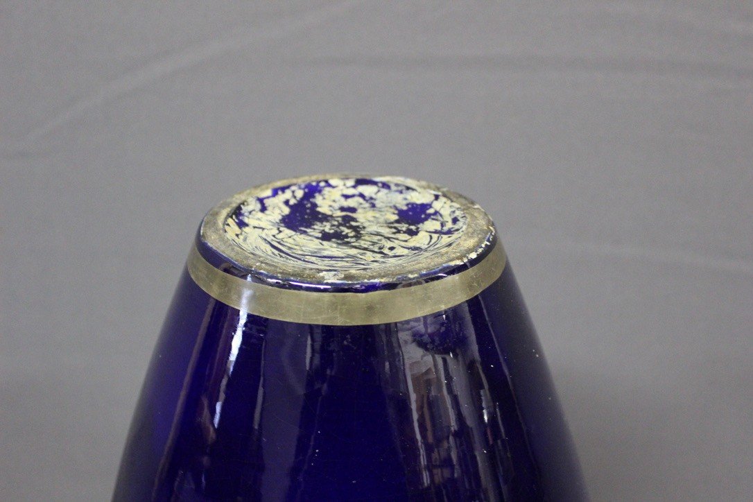 Large Art Deco Porcelain Vase By Pinon Heuzé-photo-5