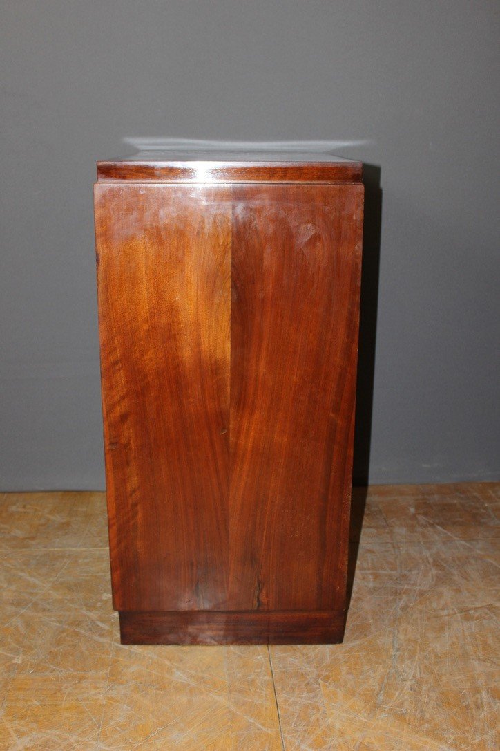 Art Deco Chest Of Drawers In Walnut Circa 1930-photo-3