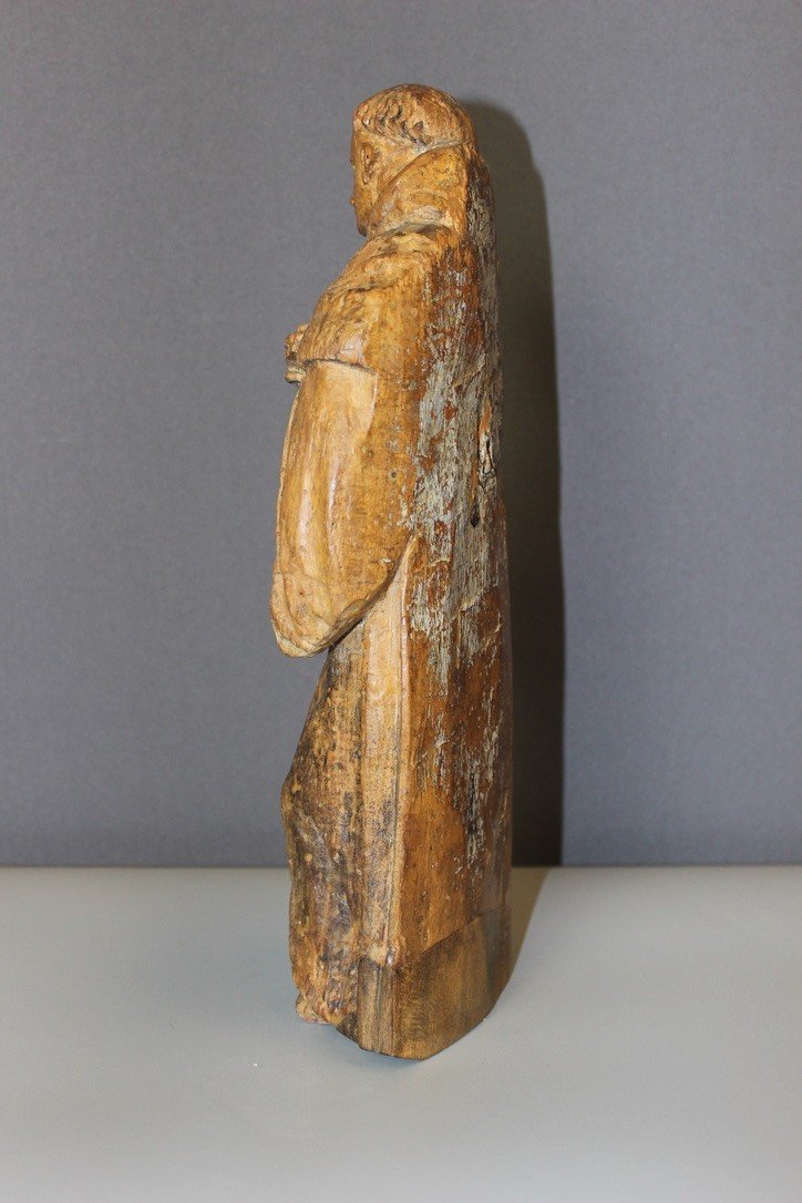 Monk In Carved Linden Wood XVIII-photo-2