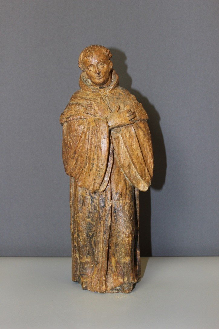 Monk In Carved Linden Wood XVIII-photo-4