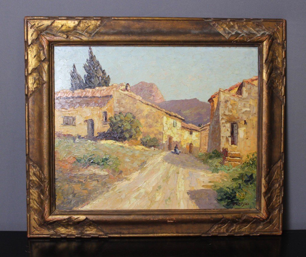 Paysage De Provence Par Osietzki Vers 1930-photo-1