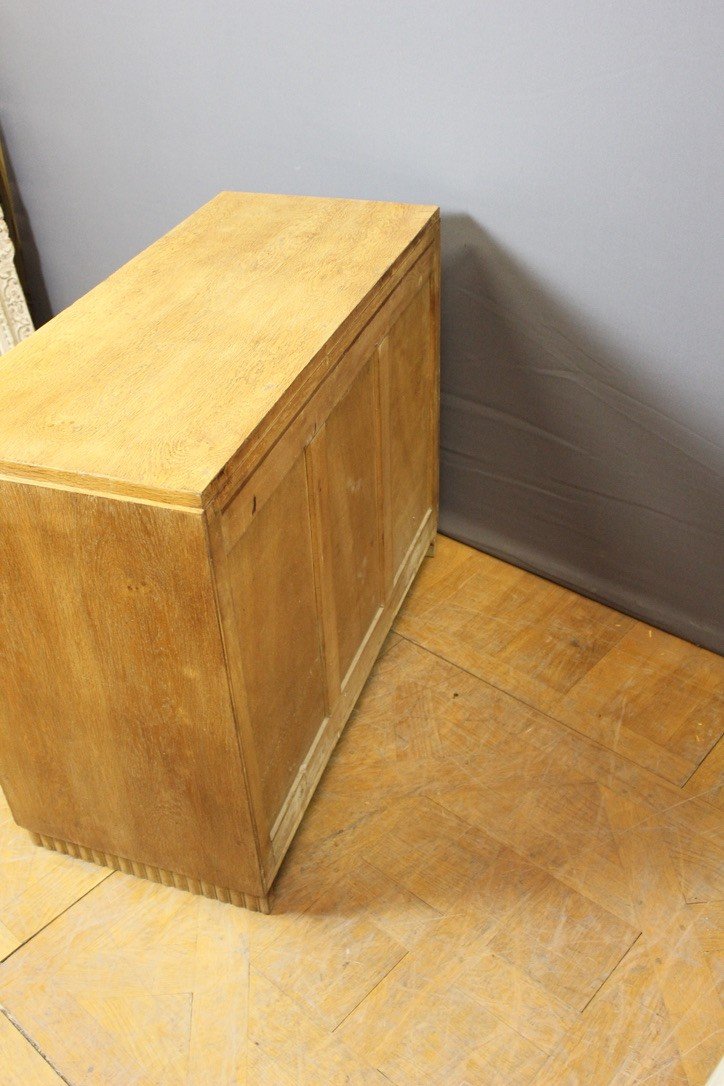 Art Deco Chest Of Drawers In Light Oak Circa 1930-photo-7