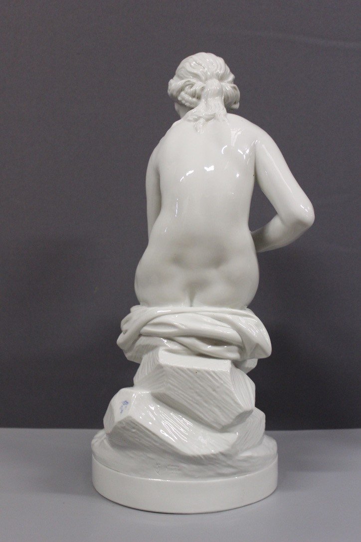 Venus Au Bain Porcelaine De Villenauxe La Grande XX-photo-3