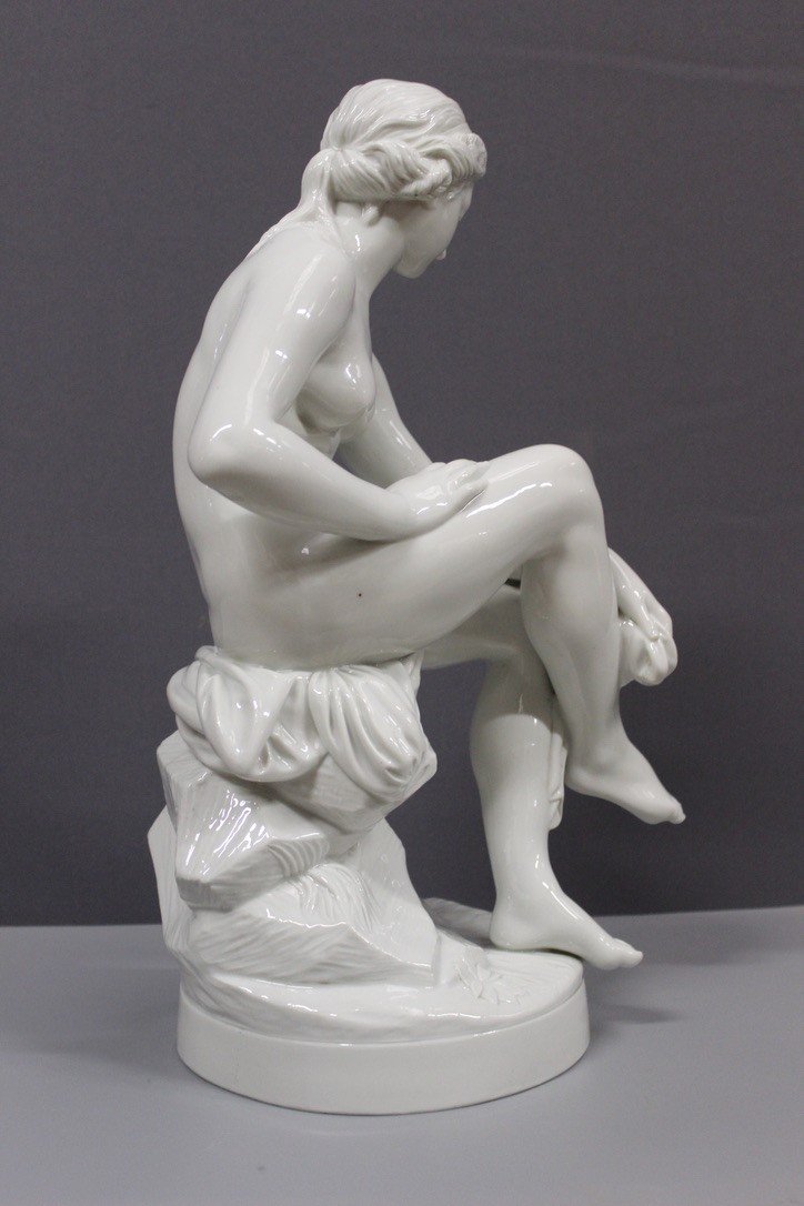 Venus Au Bain Porcelaine De Villenauxe La Grande XX-photo-4