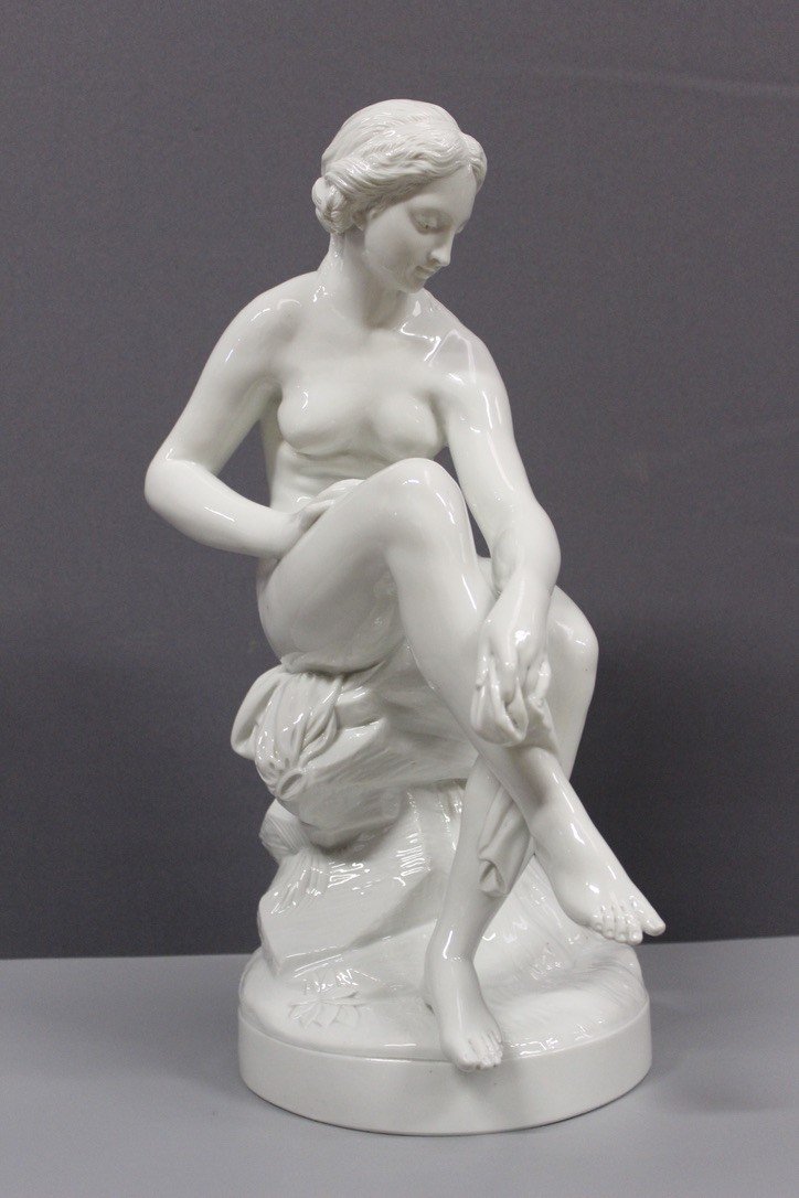 Venus Au Bain Porcelaine De Villenauxe La Grande XX-photo-1