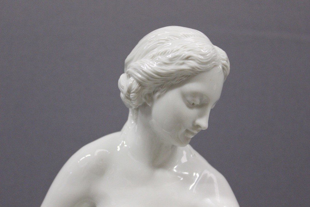 Venus Au Bain Porcelaine De Villenauxe La Grande XX-photo-2