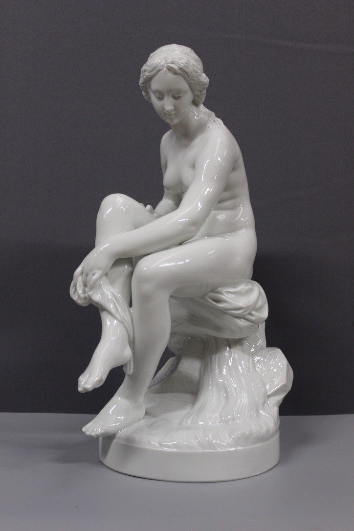 Venus Au Bain Porcelaine De Villenauxe La Grande XX