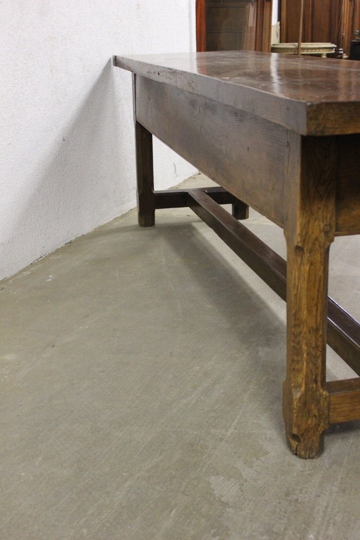 Oak Farmhouse Table Or Console Table, Late 18th Century-photo-2