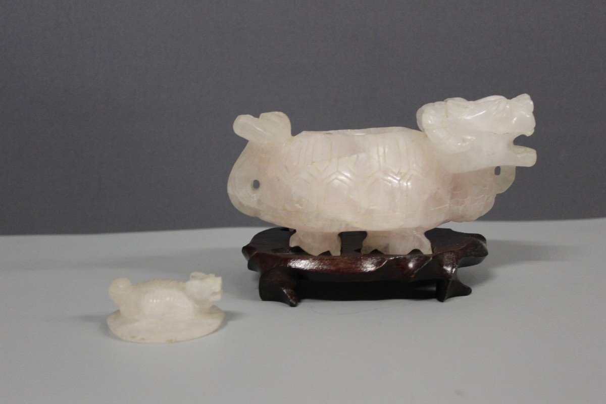 Rose Quartz Turtle, China XX-photo-2