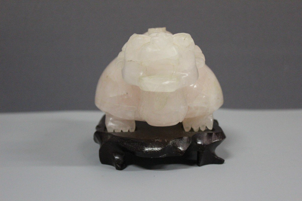 Rose Quartz Turtle, China XX-photo-3