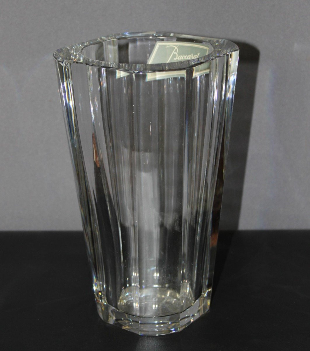 Vase En Cristal De Baccarat Vers 1950 , Parfait état