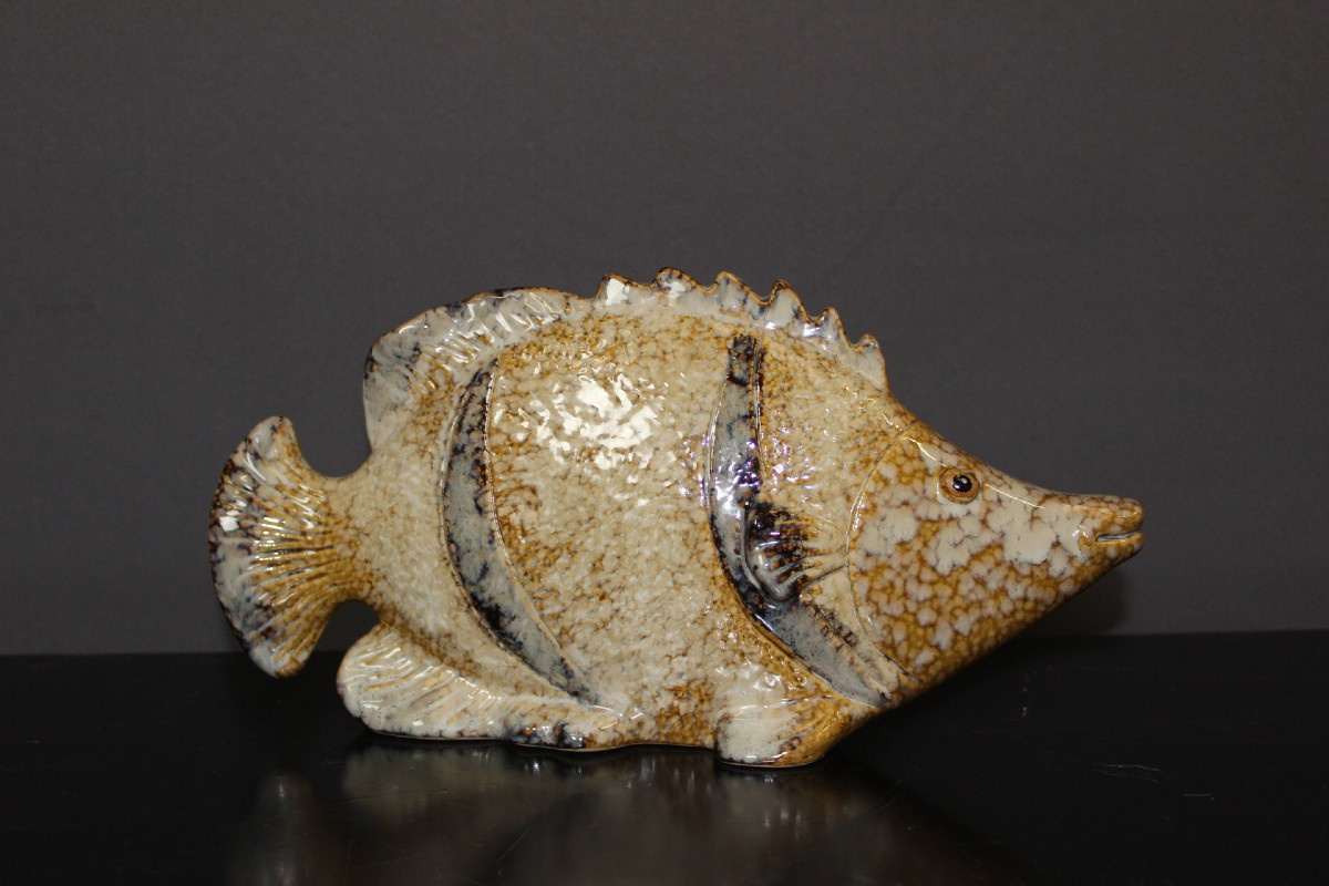 Tropical Ceramic Fish Circa 1940