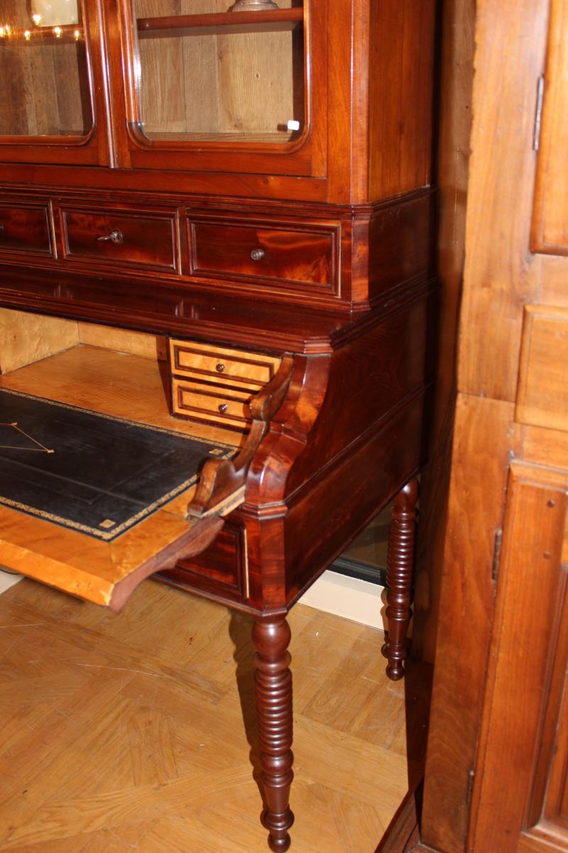 Mahogany Bureau Library-photo-1