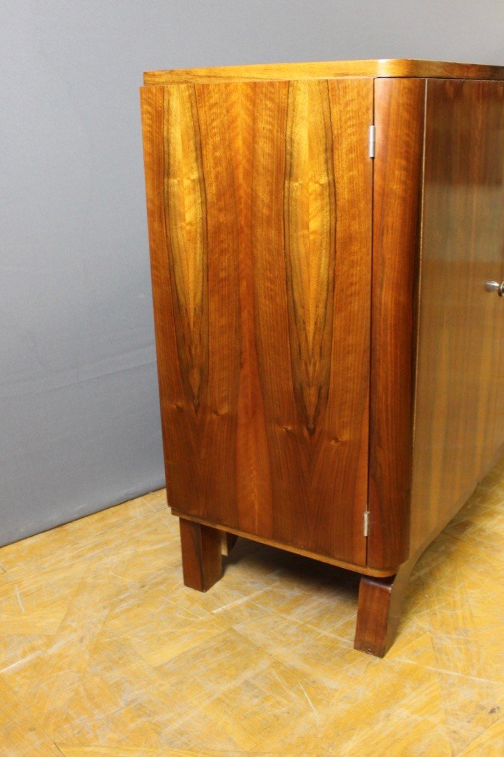 Art Deco Walnut Sideboard Around 1940-photo-1