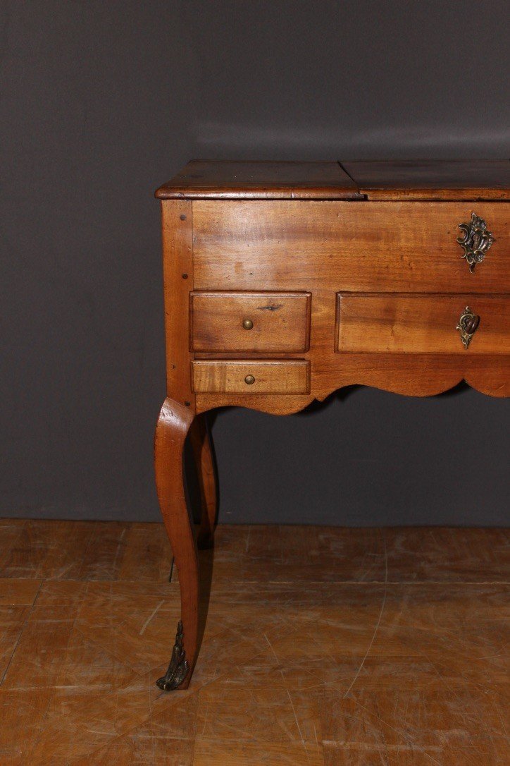 Louis XV Dressing Table In Walnut XVIII-photo-1