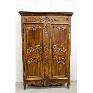 Bressane Wardrobe In Walnut Dated 1902