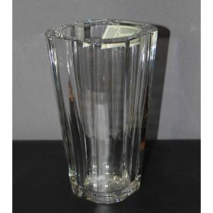 Baccarat Crystal Vase Circa 1950, Perfect Condition