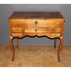 Louis XV Dressing Table In Walnut XVIII