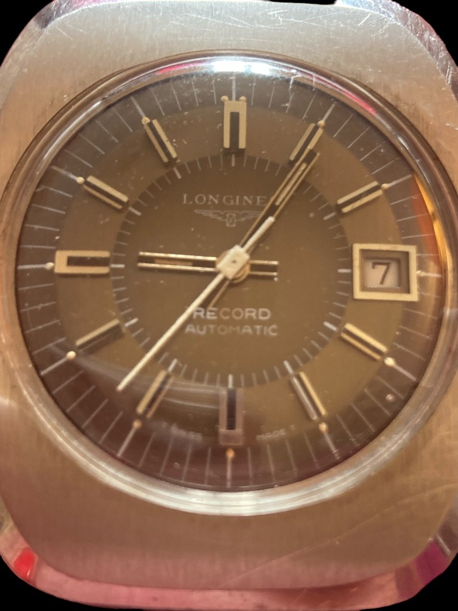 Montre Longines-record Vers 1970-photo-4