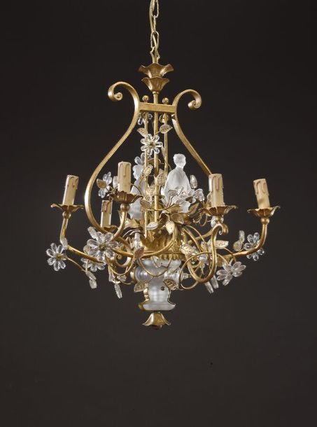 Maison Baguès - Lyre Chandelier