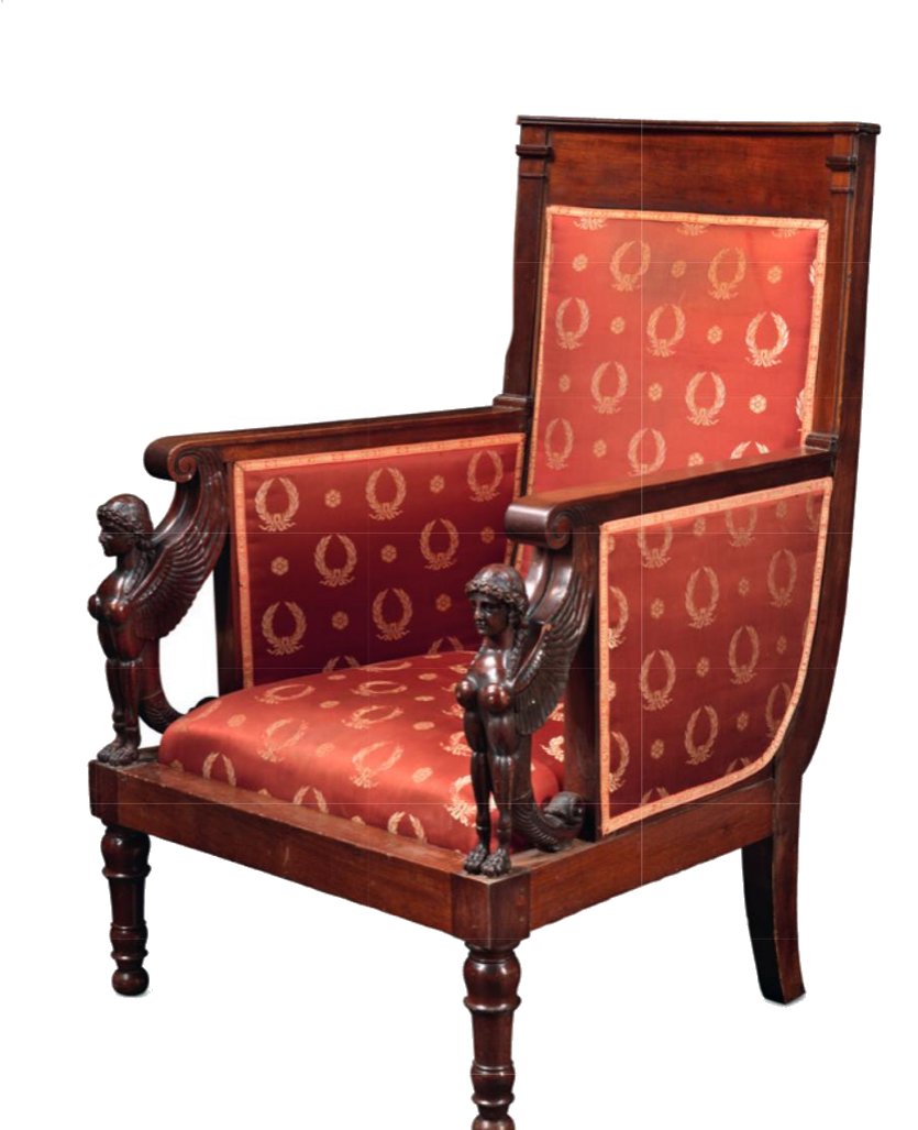 Executive Period Armchairs Attributed To Jacob