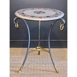 Neo-classical Pedestal Table