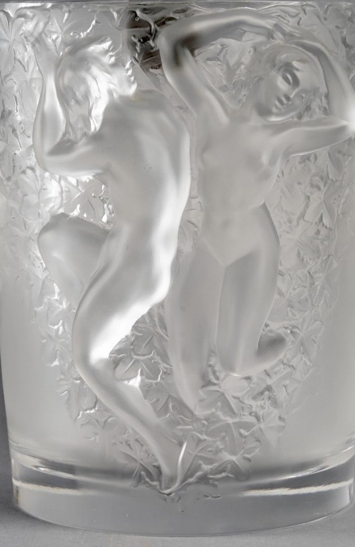 Lalique France - Ganymede Champagne Bucket Vase-photo-2