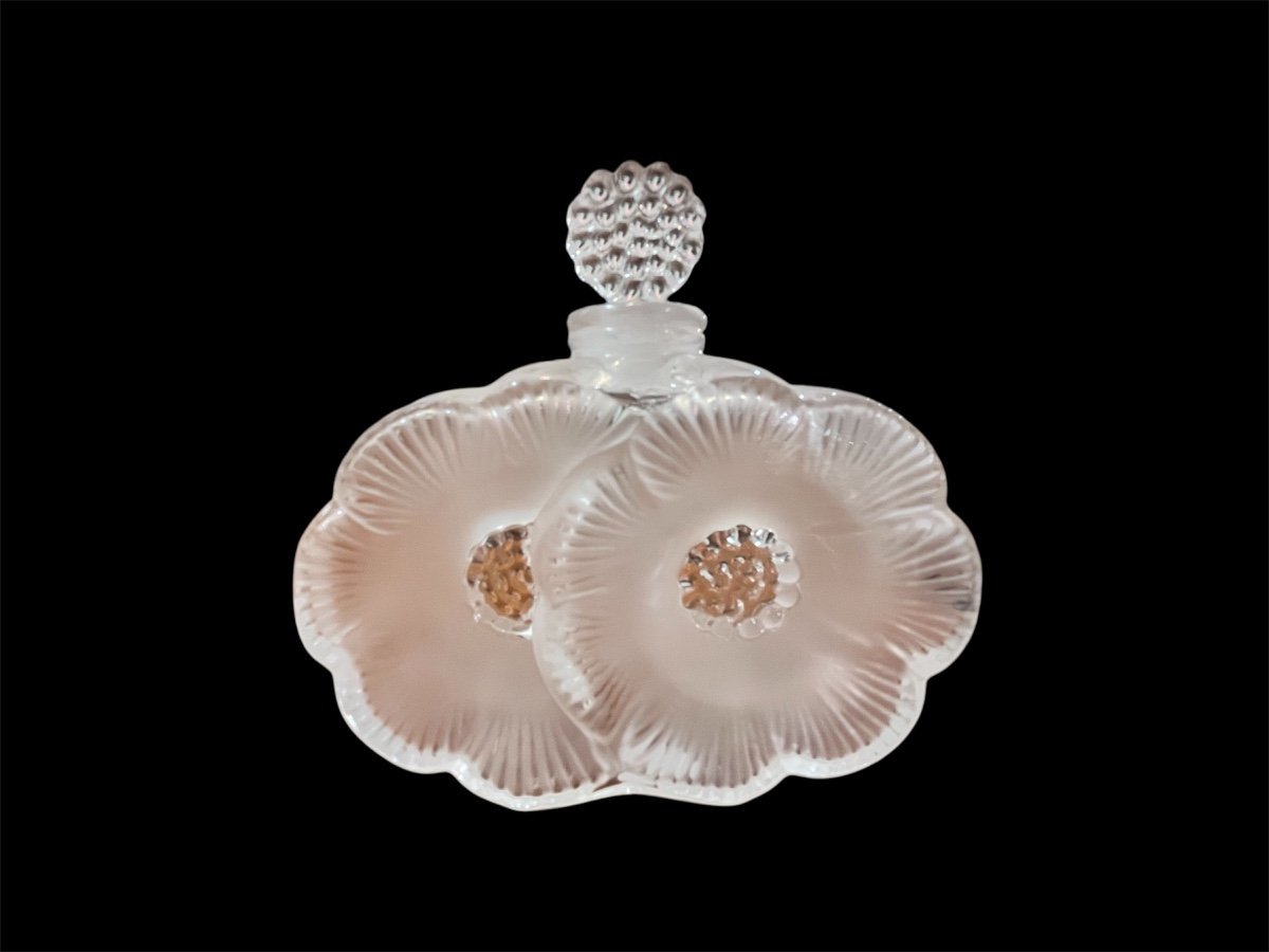 Lalique Two Flowers Bottle 