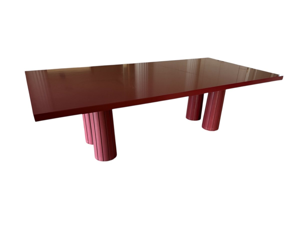 Table Contemporaine Design Année 80 Style Menphis