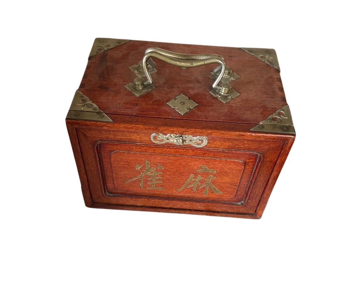 Old Majhong Game Early 20th Century Complete