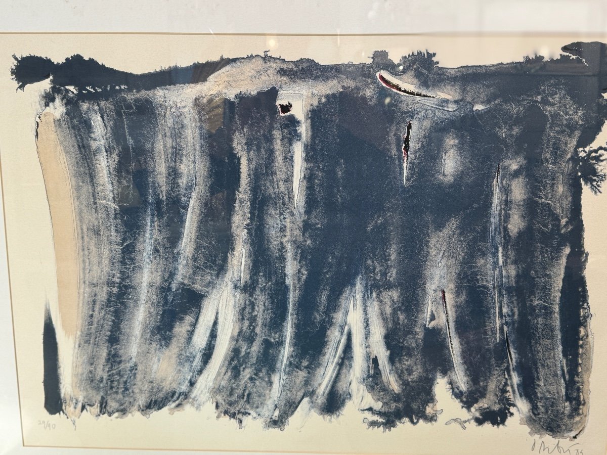 Olivier Debre, Landscape Sign, 1984 Lithograph -photo-4