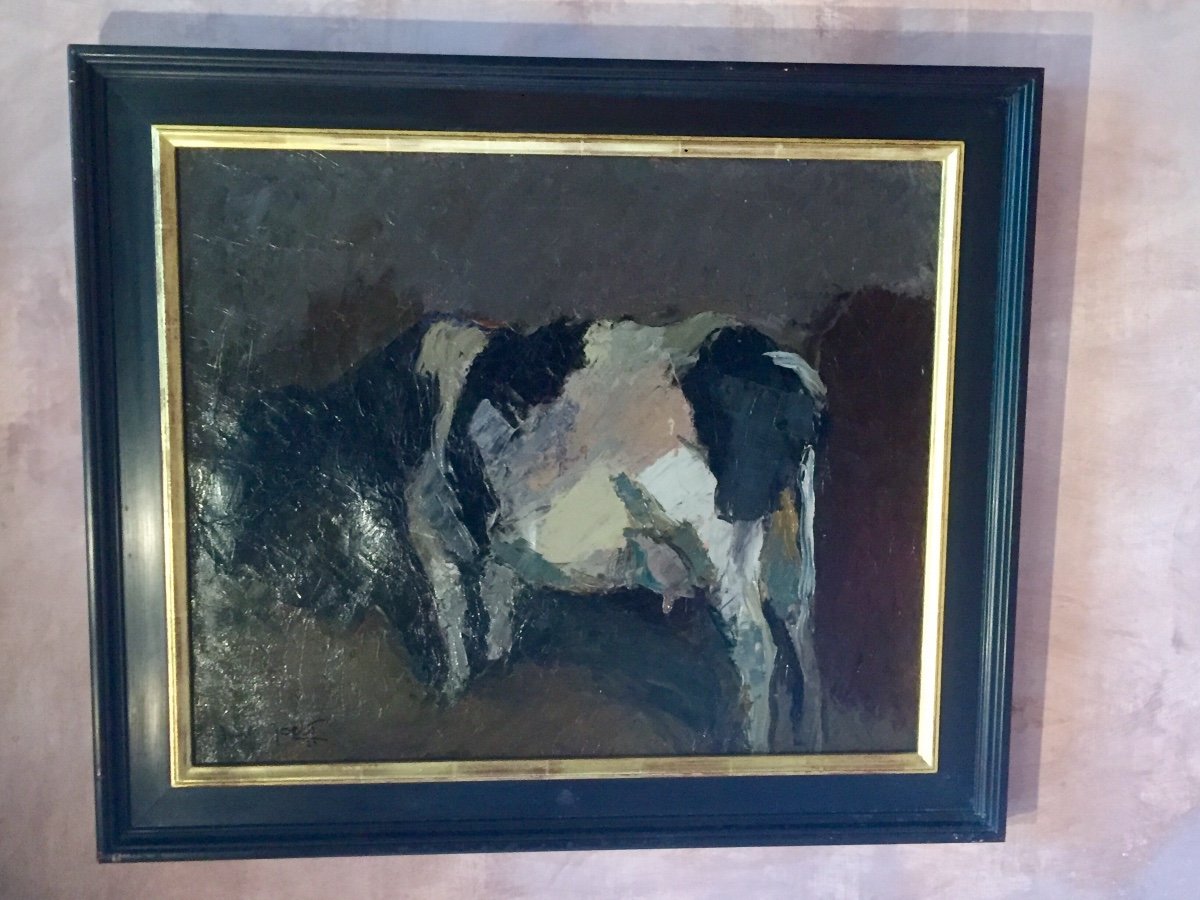 Oil On Canvas By Jules Joëts (1884-1959)