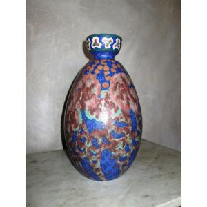 Art Deco Vase From The Revernay Workshop (1896-1930)