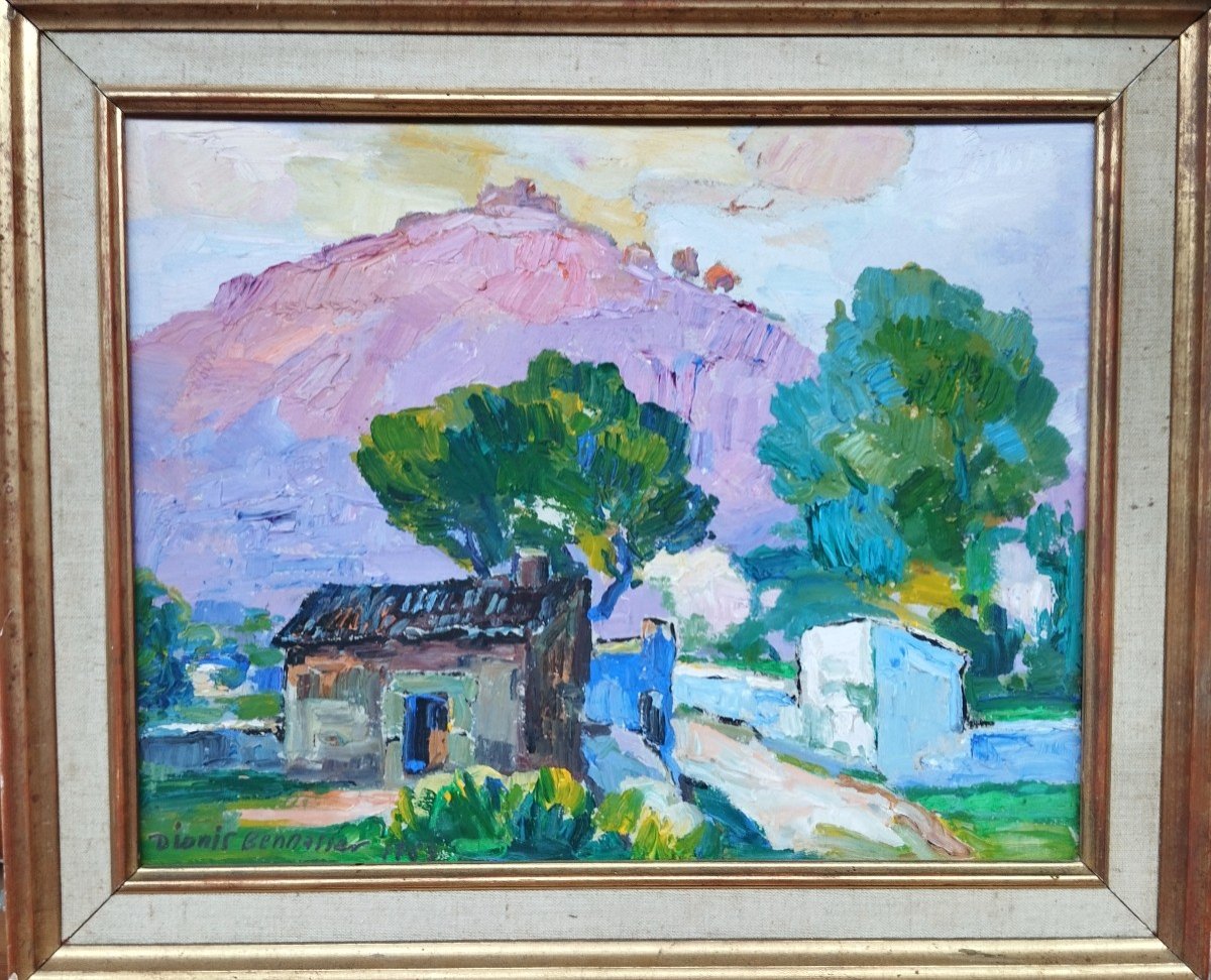 Landscape Painting Signed Dionis Bennassar